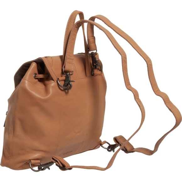 ONE LEFT at this price Boho Leather Backpack - Picture 2 of 16